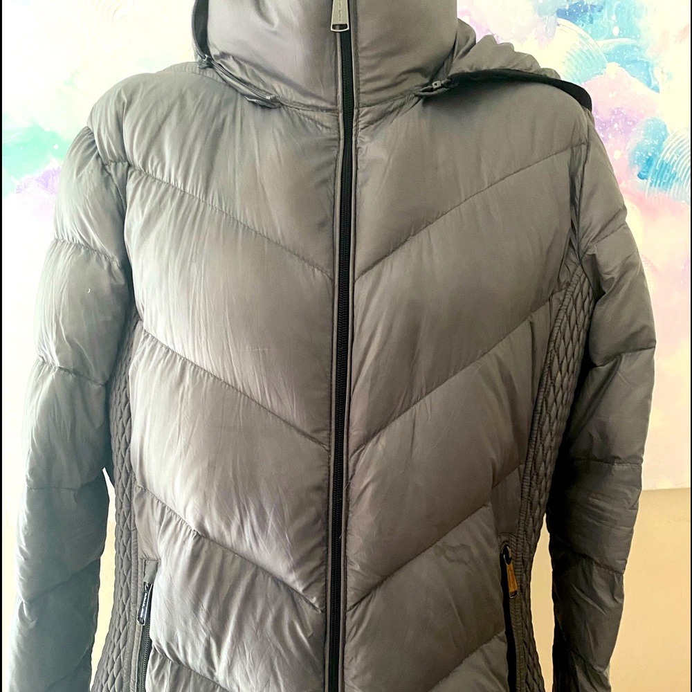 Gray MK Puff Coat Size XL